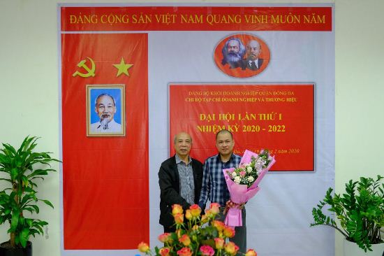 Đại hội Chi bộ Tạp chí Doanh nghiệp và Thương hiệu lần thứ nhất nhiệm kỳ 2020 – 2022